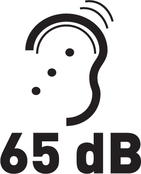 Poziom hałasu: < 65 dB